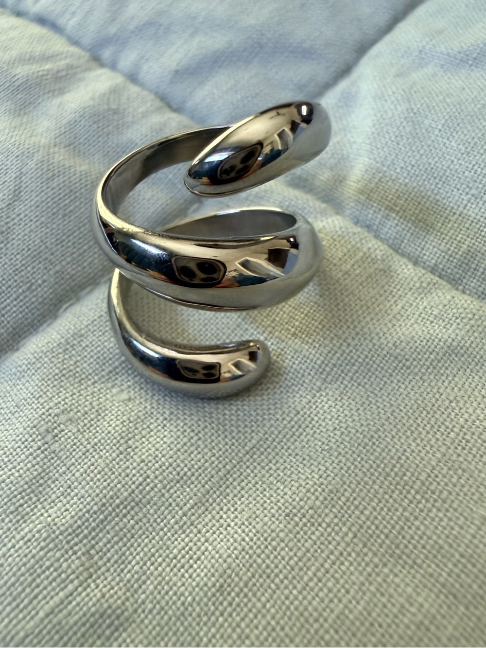 Silver Wrap Ring - Picture 6 of 6